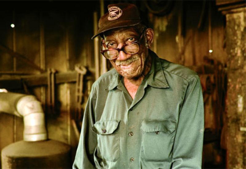 Blacksmith Philip Simmons was awarded ABANA's most prestigious award, the Alex Bealer Award, in 2015.