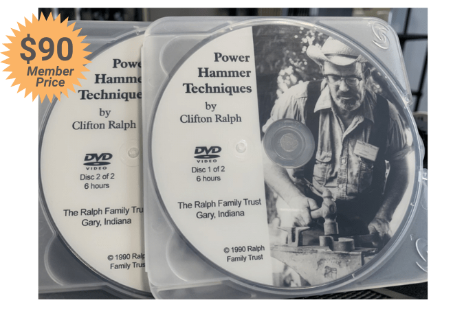 Image of DVD set with Clifton Ralph teaching Power Hammer Techniques.