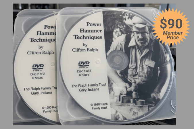 Image of 2 DVD set covering power hammer techniques with Clifton Ralph.