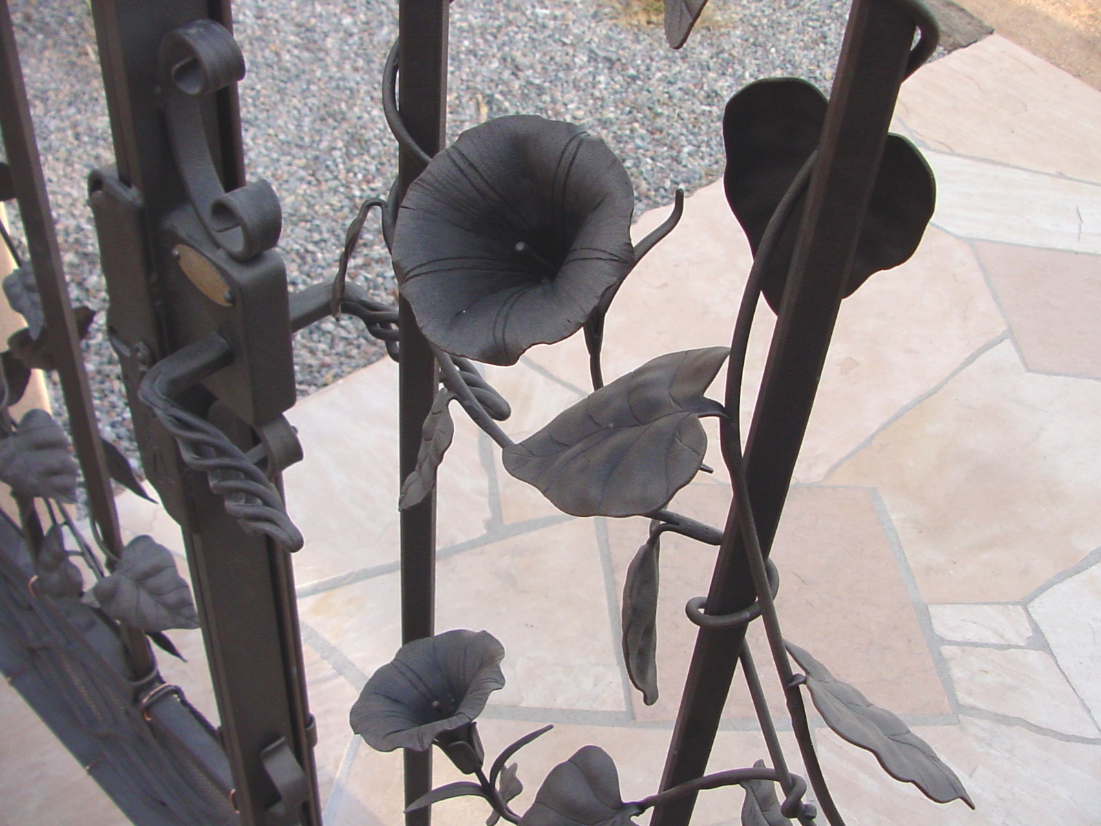 Detail of Morning Glory Gate